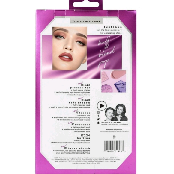 NIB Real Techniques Lustrous Makeup Brush Set - Picture 6 of 6